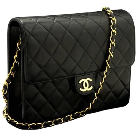 chanel clutch bag black|chanel clutch with chain price.